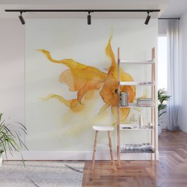Watercolor Goldfish 1 Wall Mural
