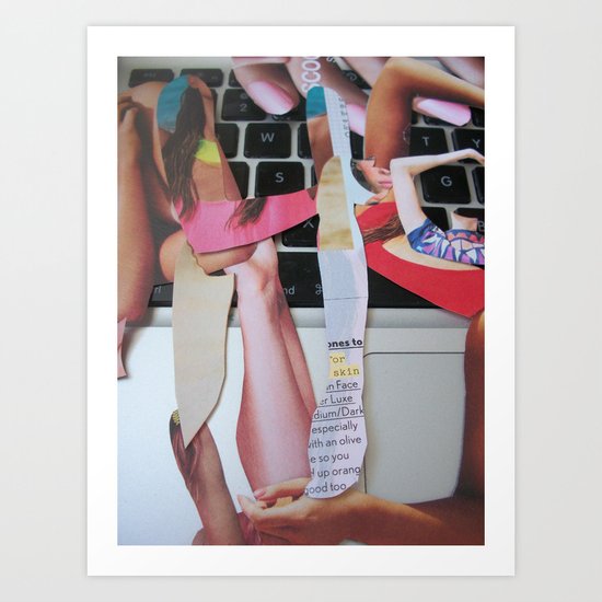 cut Art Print