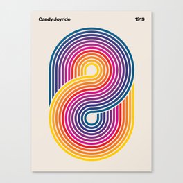 Candy Joyride: 80s Edition Canvas Print