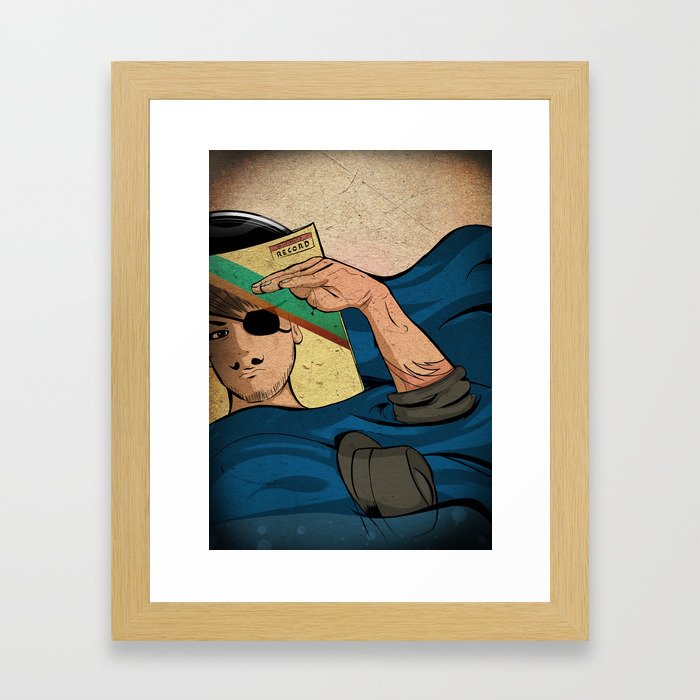 To The Boat That Rocked Framed Art Print