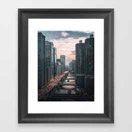 Chicago River Framed Art Print