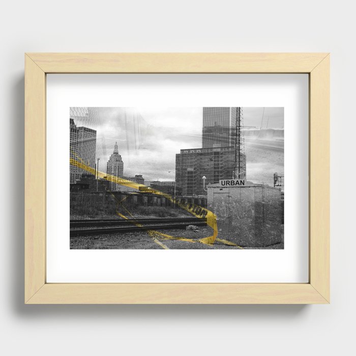 Urban Decay Recessed Framed Print