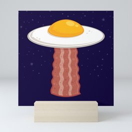 Eggstraterrestrial Mini Art Print