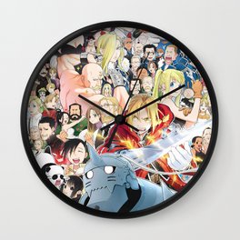 Fullmetal Alchemist 01 Wall Clock