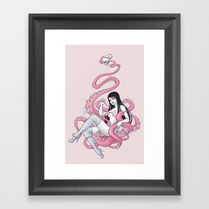 Pink Tranquility Framed Art Print