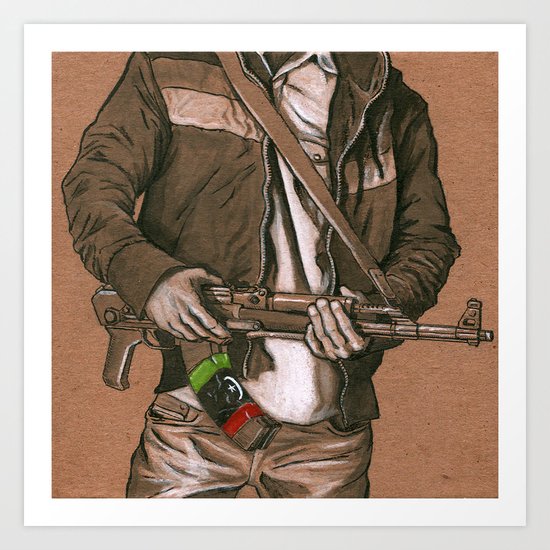Freedom Fighter Art Print