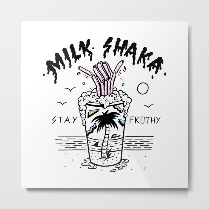 Milk Shaka Metal Print