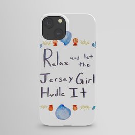 Let the Jersey Girl Handle It iPhone Case