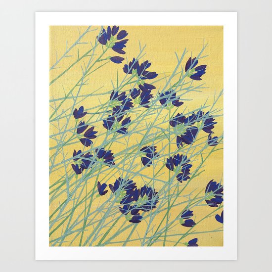 Smoke Tree Bloom Art Print