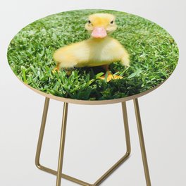 Vanilla the Duckling Photograph Side Table
