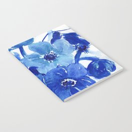 blue stillife Notebook