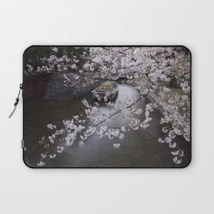 cherry blossoms in Japan Laptop Sleeve