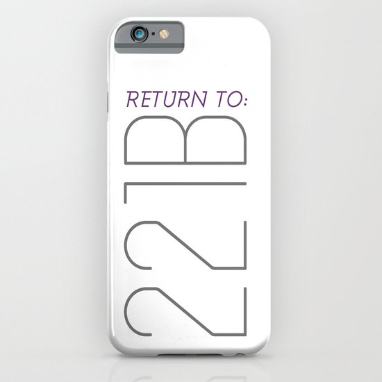 Return to 221B iPhone & iPod Case