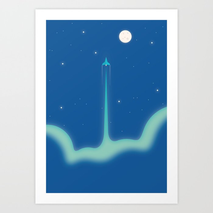 Rocket #1 Art Print