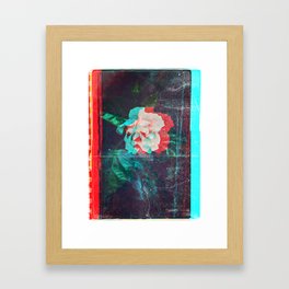 RBG flower Framed Art Print
