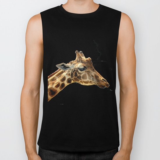 Jeffery the Giraffe Biker Tank