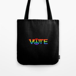 Vote Peace Tote Bag