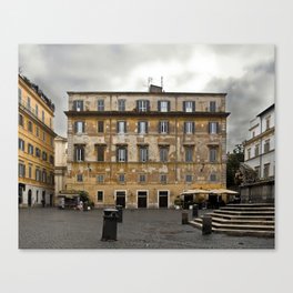 Untitled (Piazza Santa Maria in Trastevere) Canvas Print