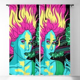 Weed Universe Blackout Curtain