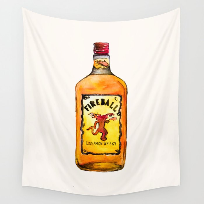 Fireball Wall Tapestry