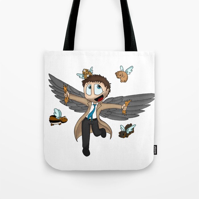 Flight of the guinea pigs Tote Bag