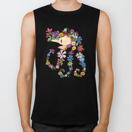 Sleeping Beauty Biker Tank
