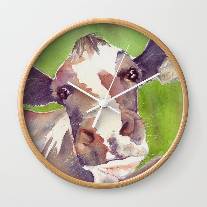 cow Wall Clock