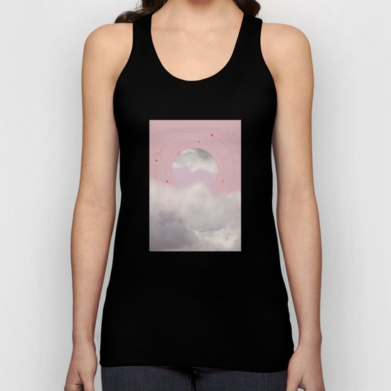 Floating in Clouds Unisex Tank Top