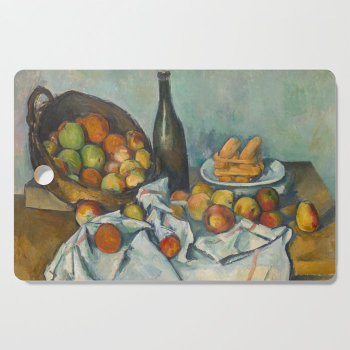 Paul Cezanne - The Basket of Apples Cutting Board
