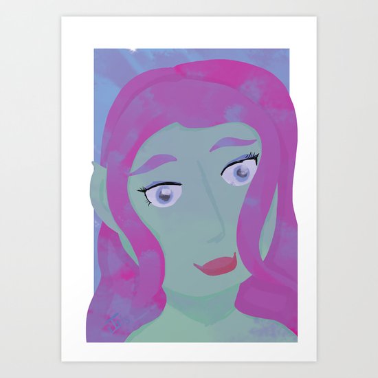 Elf Art Print