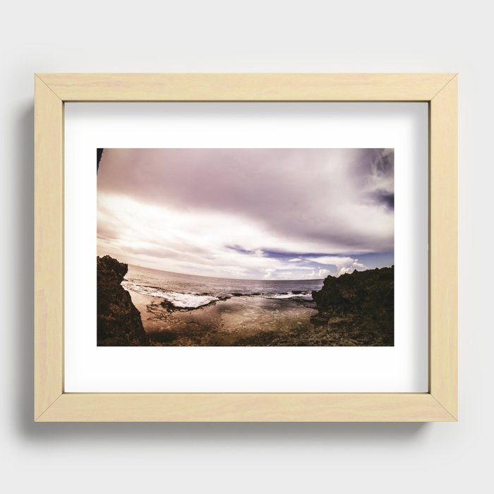 One word.....GUAM! Recessed Framed Print