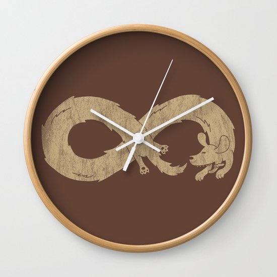 The Infinite Chase Wall Clock