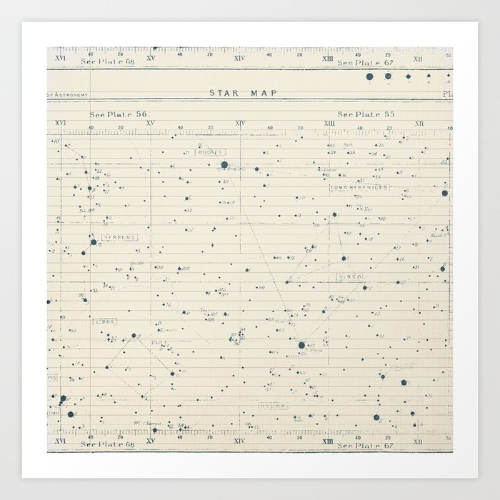 Star Chart Print