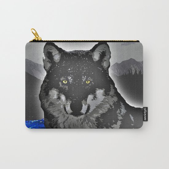 Wolf Carry-All Pouch