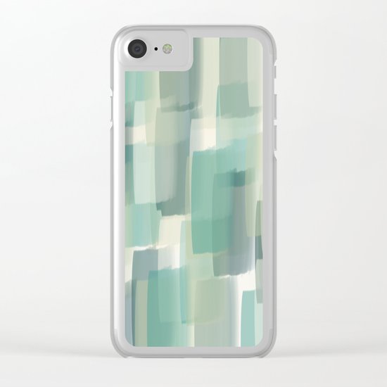 Abstract pattern 130 Clear iPhone Case