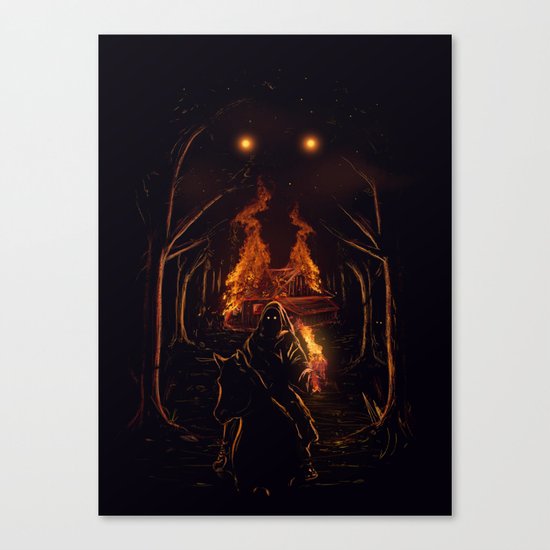 The Arsonist Canvas Print