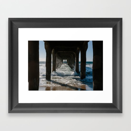 Coming Your Way Framed Art Print