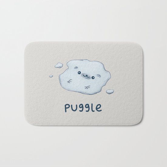 Puggle Bath Mat