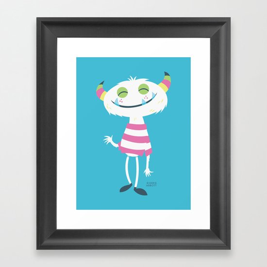 Take It Easy Framed Art Print