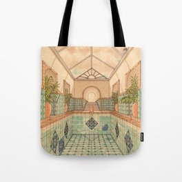 Indoor Pool Tote Bag