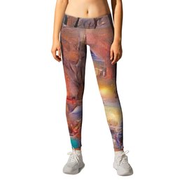 Neighborhood Party Leggings