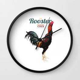 Thai Rooster Wall Clock | Rooster, Pet, Breed, Graphicdesign, Asian, Fighting, Fightingcock, Thailand, Cockfight, Cock 
