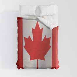 Flag of Canada Duvet Cover