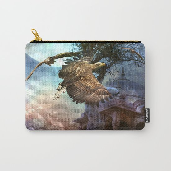 Awesome flying eagle Carry-All Pouch