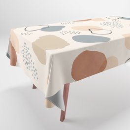 Abstract organic shape pattern  Tablecloth
