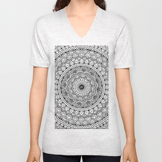 Stress Relief Pattern 12 Unisex V-Neck