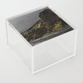 landscape in the morning with rainbow Acrylic Box