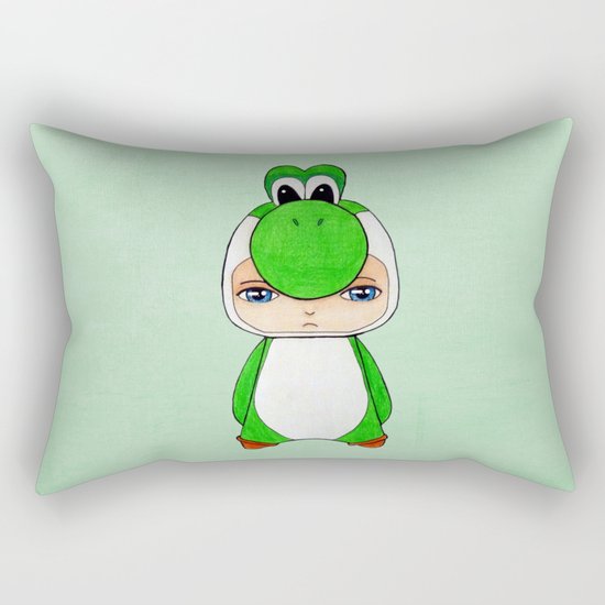 A Boy - Yoshi Rectangular Pillow