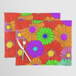 hippy flower power Placemat