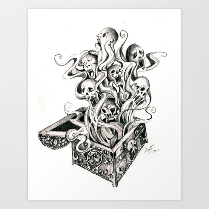 Pandora's Box Art Print